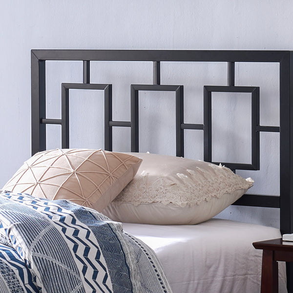 Gdf Studio Dawn Modern Iron Twin Bed Frame