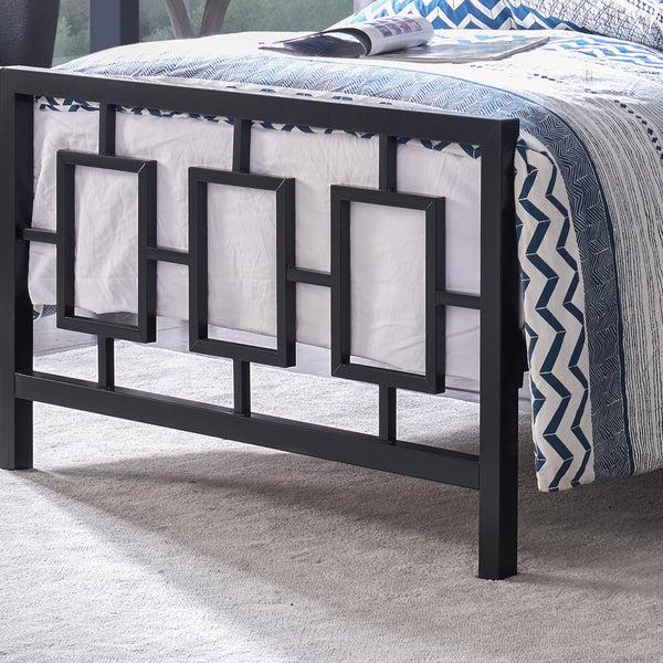 Gdf Studio Dawn Modern Iron Twin Bed Frame