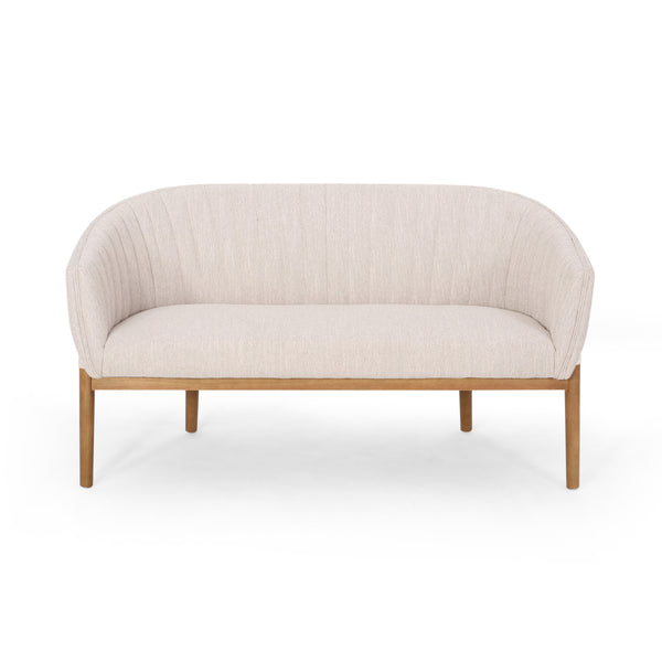 Gdf Studio Deborah Mid-Century Fabric Settee