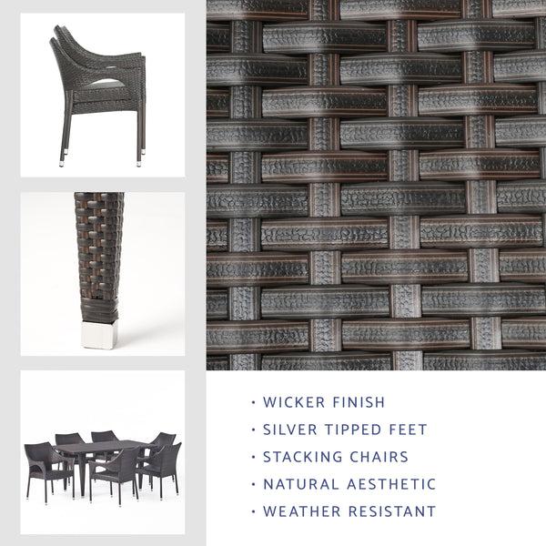 Gdf Studio Del Mar 7-piece Outdoor Dining Set