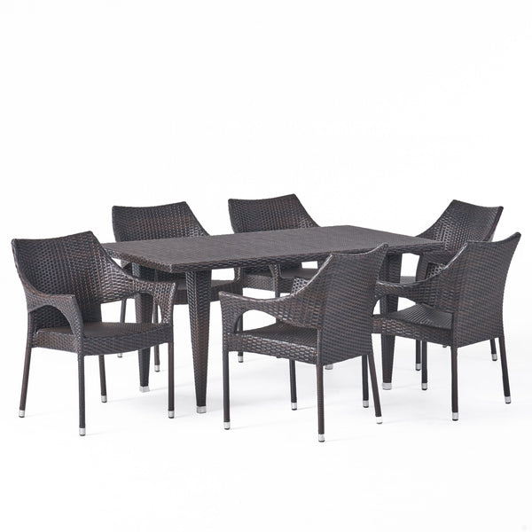 gdf studio Del Mar 7-piece Outdoor Dining Set