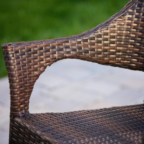 Gdf Studio Del Mar Outdoor Wicker Chairs (Set Of 2)