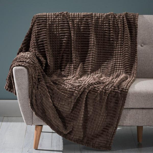 Gdf Studio Desdemona Modern Fabric Throw Blanket