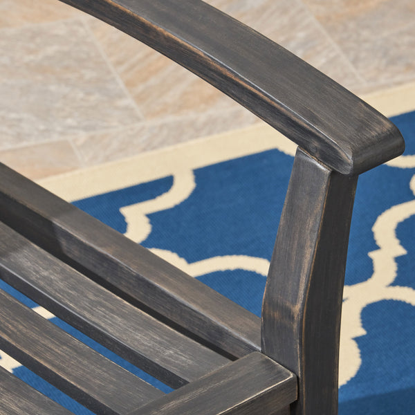 Gdf Studio Dexter Patio Rocking Love Seat