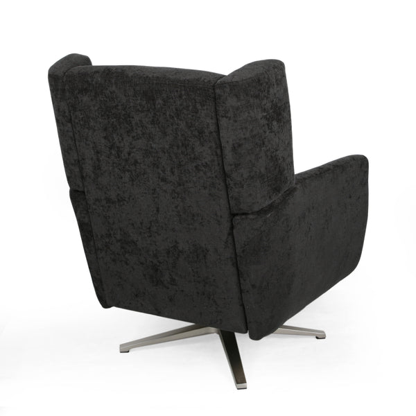 Gdf Studio Dezi Contemporary Fabric Swivel Chair