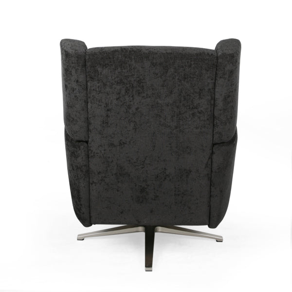 Gdf Studio Dezi Contemporary Fabric Swivel Chair