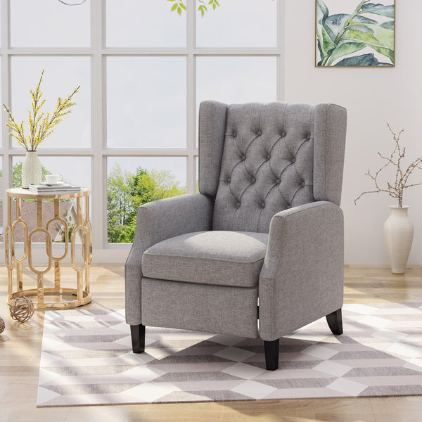 gdf studio Diana Traditional Wingback Recliner