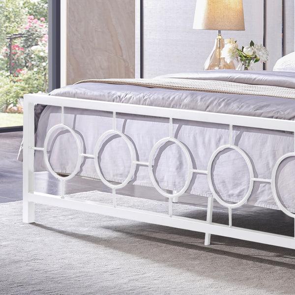 Gdf Studio Doris Modern Iron King Bed
