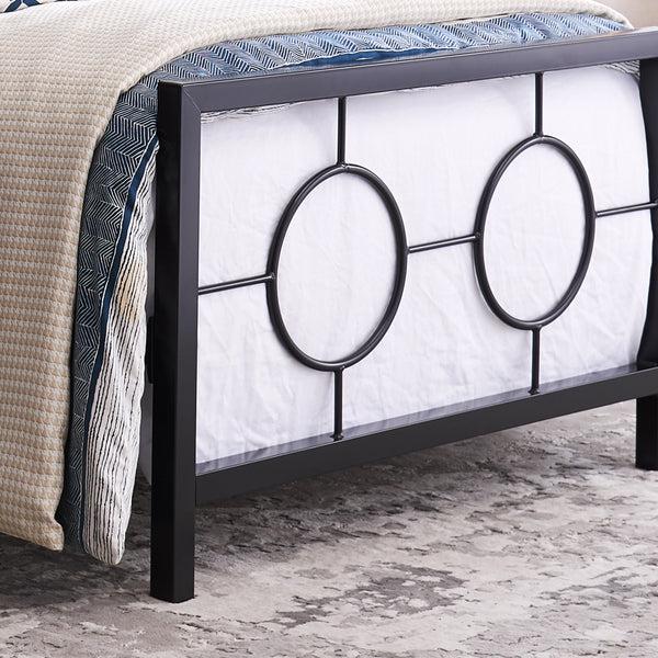 Gdf Studio Doris Modern Iron Twin Bed