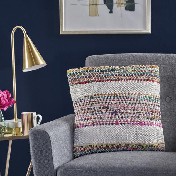 Gdf Studio Dover Handcrafted Boho Fabric Pillow
