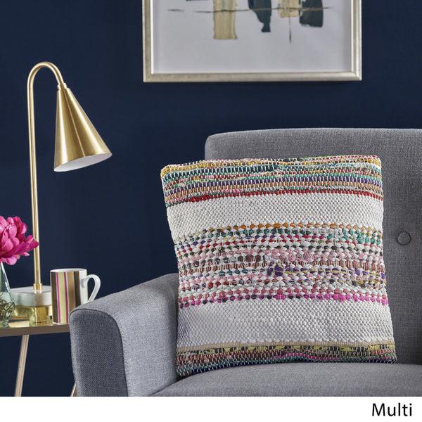 Gdf Studio Dover Handcrafted Boho Fabric Pillow