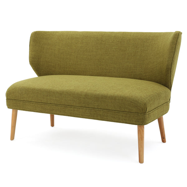 gdf studio Dumont Mid Century Modern Fabric Settee