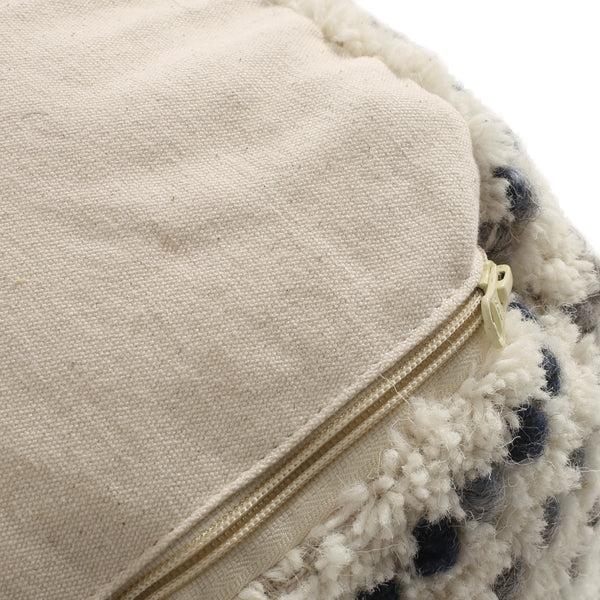 Gdf Studio Eakly Handcrafted Boho Fabric Cube Pouf