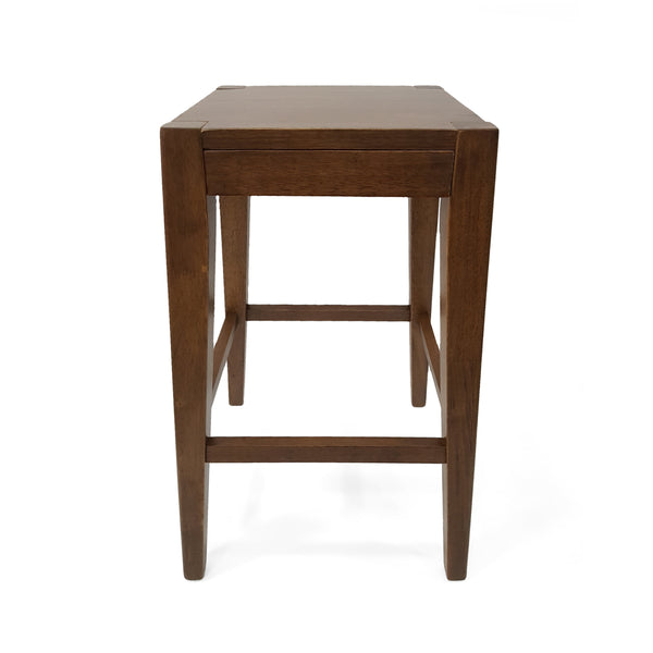 Gdf Studio Elaina 26" Wooden Counter Stool (Set Of 2)