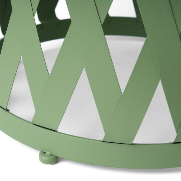 Gdf Studio Ellen Outdoor Patio Iron Side Table