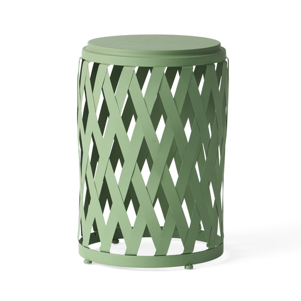 gdf studio Ellen Outdoor Patio Iron Side Table