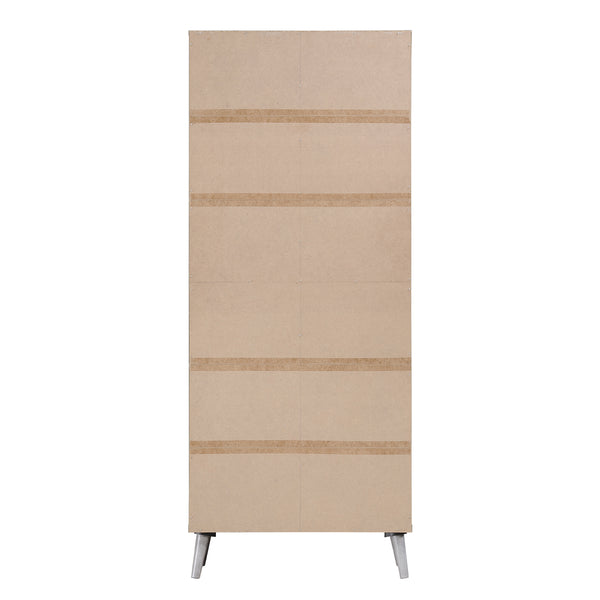 Gdf Studio Eloise Mid Century Modern Bookcase