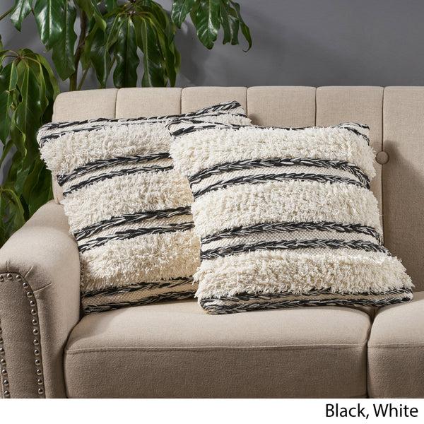 Gdf Studio Emoni Boho Cotton Throw Pillow (Set Of 2)