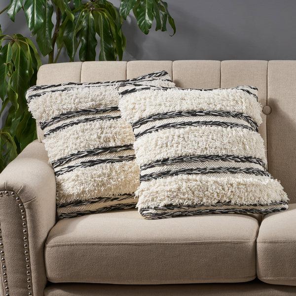 Gdf Studio Emoni Boho Cotton Throw Pillow (Set Of 2)