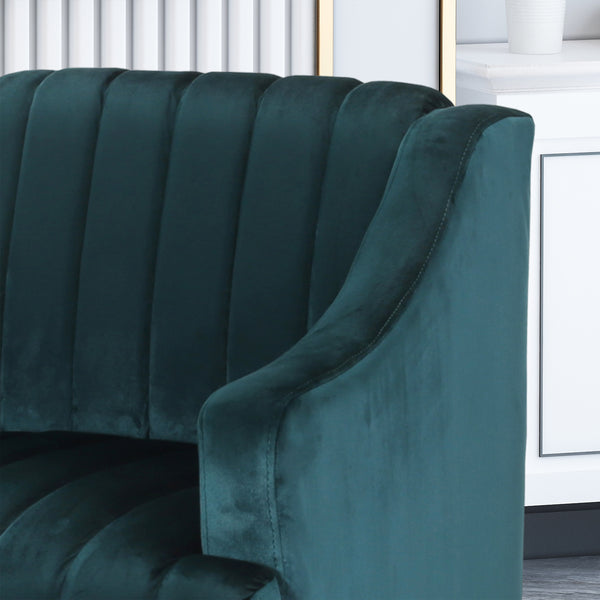 Gdf Studio Envy Glam Velvet Club Chair