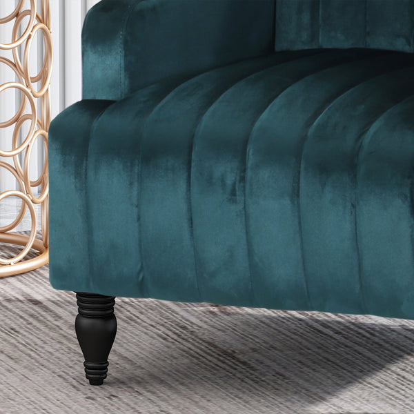Gdf Studio Envy Glam Velvet Club Chair