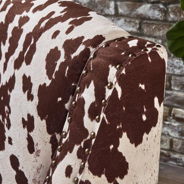 Gdf Studio Equestria Studded New Velvet Club Chair