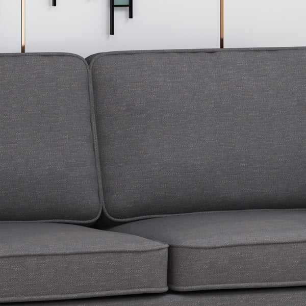 Gdf Studio Erick Modern Fabric 3 Seater Sofa