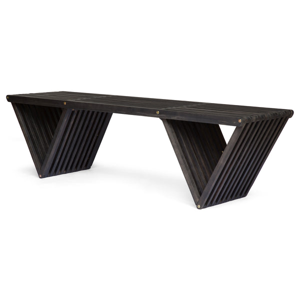 gdf studio Esme Outdoor Acacia Wood Bench