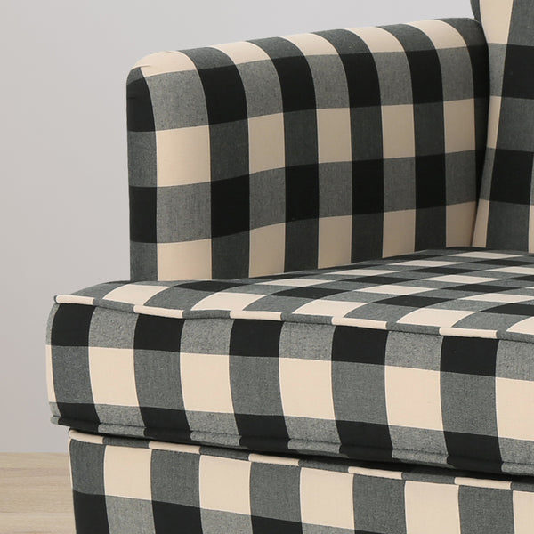 Gdf Studio Eve Tufted Fabric Club Chair