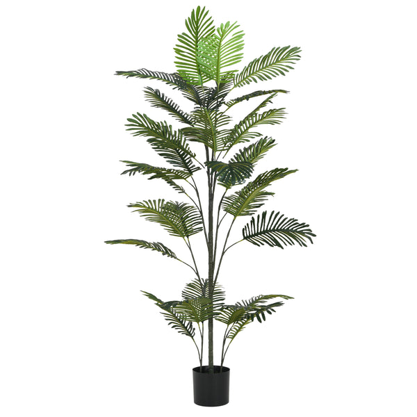 Gdf Studio Fintan 86" Artificial Palm Tree With Pot