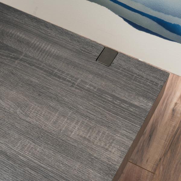 Gdf Studio Genwa Black Oak Wood Coffee Table