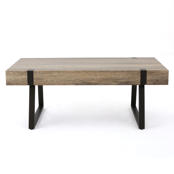 gdf studio Genwa Canyon Grey Wood Coffee Table