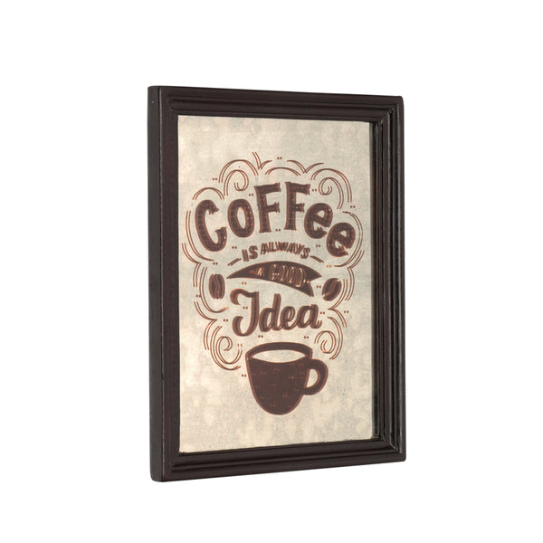 Gdf Studio Geraldine Inspirational Coffee Wall Art