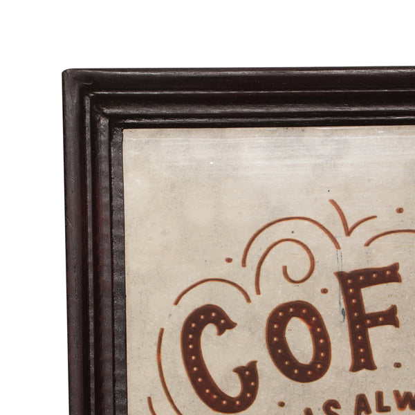 Gdf Studio Geraldine Inspirational Coffee Wall Art