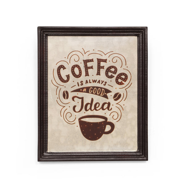 gdf studio Geraldine Inspirational Coffee Wall Art