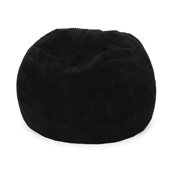 Gdf Studio Germaine 3 Foot Modern Corduroy Beanbag