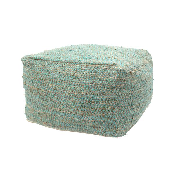Gdf Studio Grace Large Square Boho Style Pouf