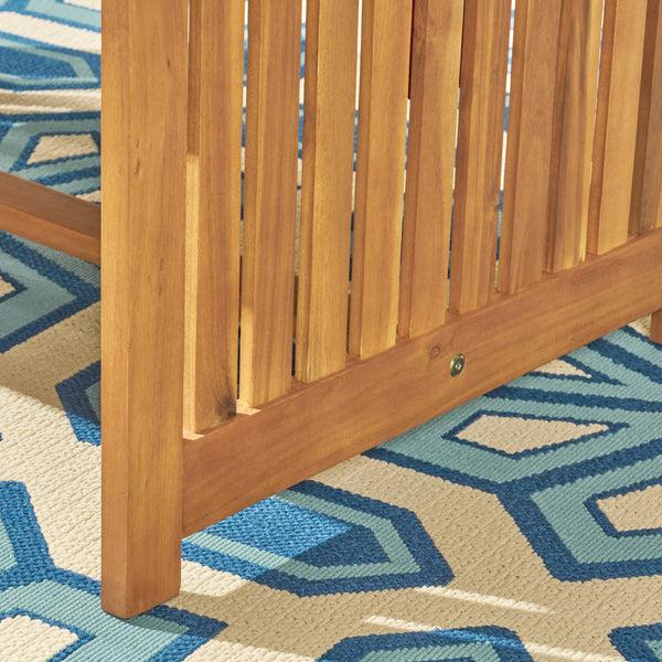 Gdf Studio Grace Outdoor Acacia Wood Coffee Table