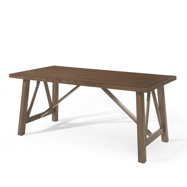 gdf studio Grover Farmhouse Wood Dining Table