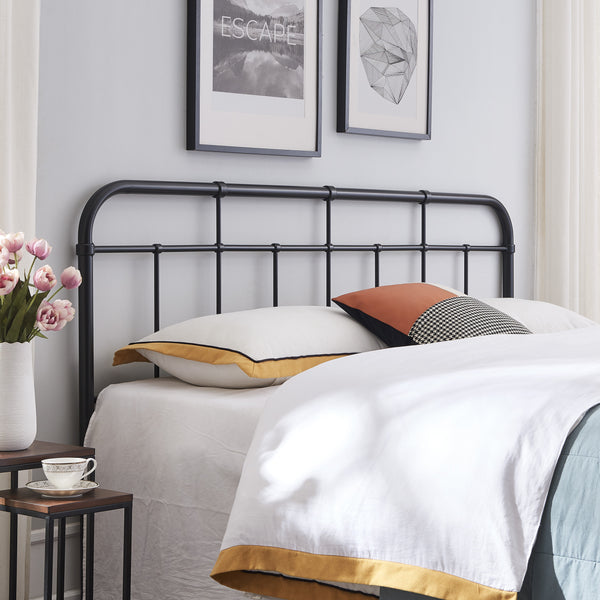 Gdf Studio Hannah Industrial Iron Headboard