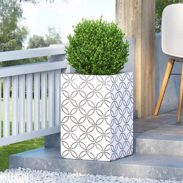 Gdf Studio Hartselle Outdoor Cast Stone Planter