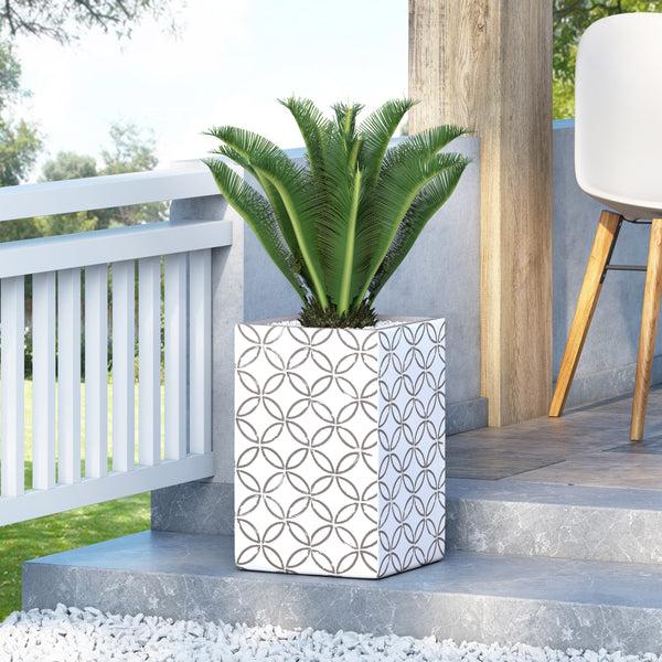gdf studio Hartselle Outdoor Cast Stone Planter