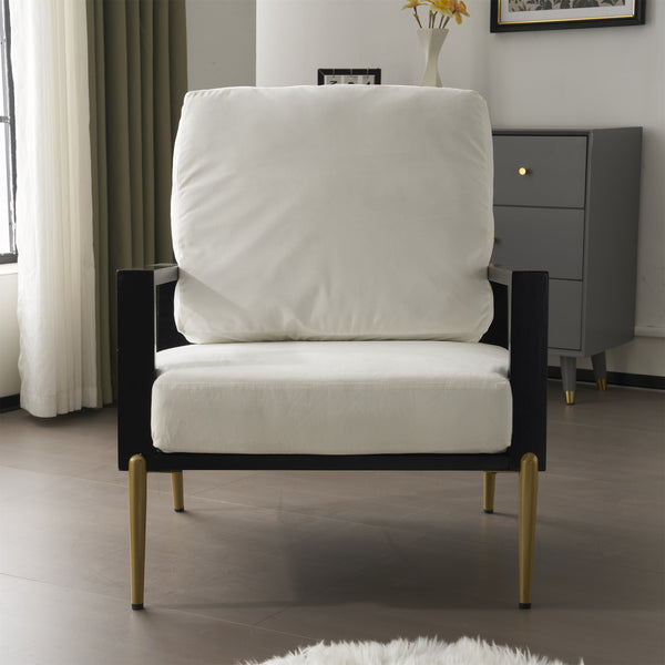 gdf studio Hazeld Upholstered Velvet Accent Chair