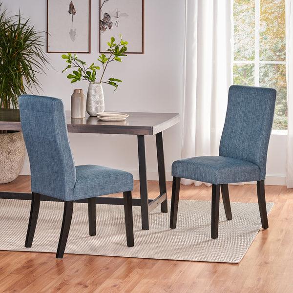 Gdf Studio Heath Fabric Dining Chair (Set Of 2)