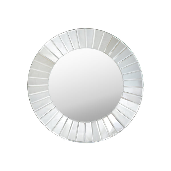 gdf studio Hedda Modern Flat Pleated Mirror