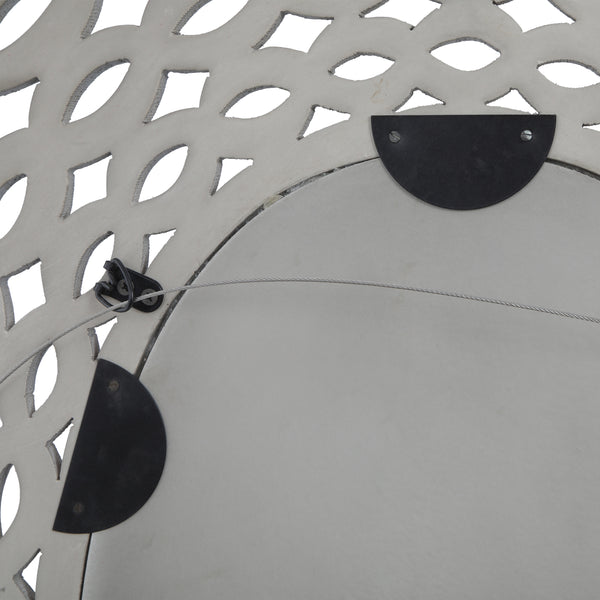 Gdf Studio Hedy Modern Braided Weave Mirror