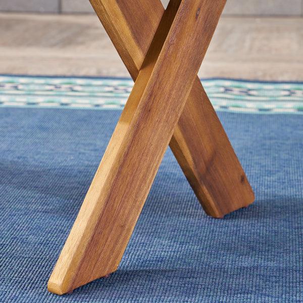 Gdf Studio Irene Outdoor Acacia Wood Coffee Table