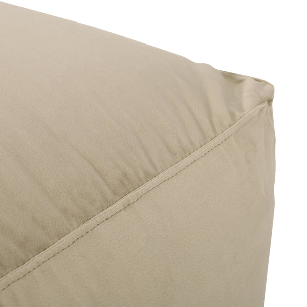 Gdf Studio Isleta Modern Velveteen Cube Pouf