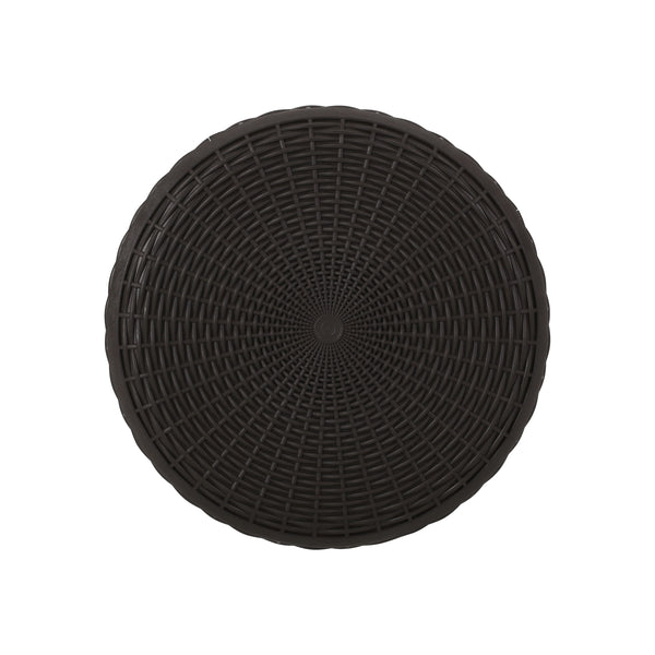 Gdf Studio Iven Outdoor Faux Wicker Patio Table