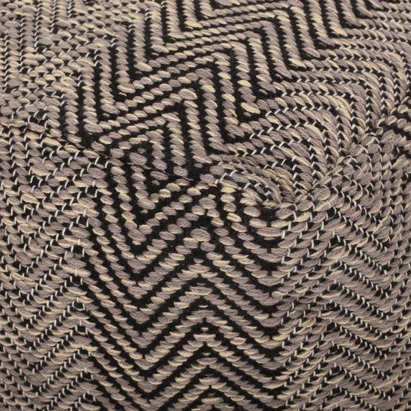 Gdf Studio Jailyn Hand-Crafted Cotton Cube Pouf